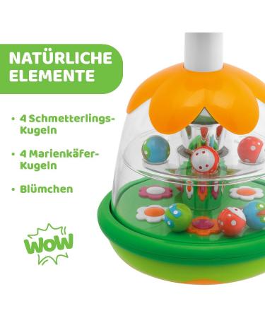 Chicco Magic Gyro Toy - Interactive Screeching Toy with Mirror for Babies & Toddlers (6-36 Months) - Perfect Gift for Learning Cause and Effect - Buy Online on GoSupps.com