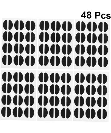Healeved 72 Pairs Nose Pads for Glasses - Black Nose Strips (3pcs 1.9x0.8cm) - Comfort & Support for All Frames - Buy Online on GoSupps.com