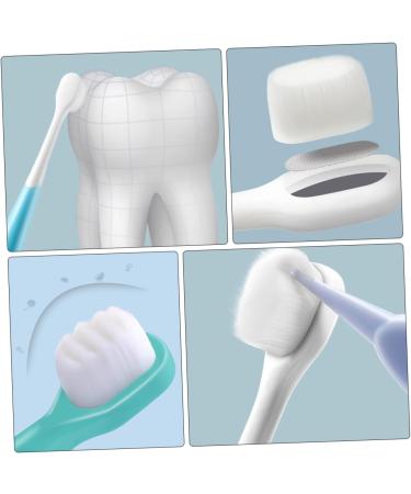 Frcolor Kids Toothbrush Set - 3-Pack Children's Toothbrush with Slipproof Design & Tongue Cleaner | Safe ABS Bristle & Teething Ring Toy - Buy Online on GoSupps.com