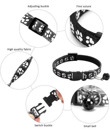 NINVVS 2 pairs of indoor non-slip socks for dogs warm socks for pets soft and adjustable dog socks to protect claws and improve grip (black M) with 1 dog collar - Buy Online on GoSupps.com