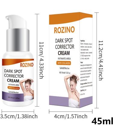 Anloximt Armpit Cream Armpit Cream for Underarm Skin Underarm | Natural Brightening Cream for Underarm Dark Skin for Face Neck Knee Body - Buy Online on GoSupps.com