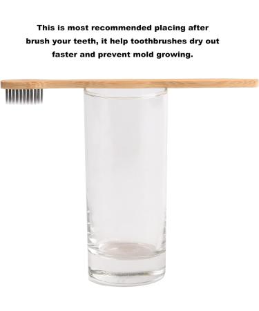 HiTuYi Bamboo Toothbrush (10 Pack) | Eco-Friendly Natural Toothbrushes for Adults with Travel Case, Charcoal Dental Floss | BPA-Free & Biodegradable - Buy Online on GoSupps.com