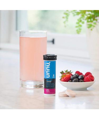 Nuun Hydration Drink Tabs - Energy - Wild Berry - 10 Tablets - Buy Case of 2 | International Shipping Available - Buy Online on GoSupps.com