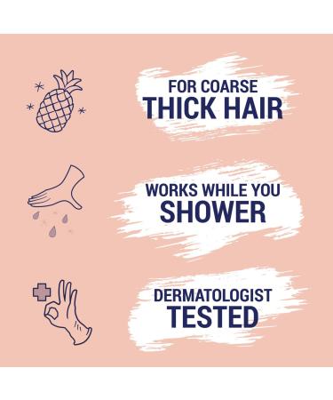 Nair Sensitive Hair Removal Shower Cream with Coconut Oil - 357g | Smooth Gentle Effective Hair Removal - Buy Internationally - Buy Online on GoSupps.com