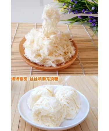 Dragon-Beard Candy Halva Candy soft candy Chinese tradition crisp candy snack maltose silk hand-made cakes healthy&nutritious dim sum desserts leisure snacks gift (Original flavor 2box) Original flavor 2box - Buy Online on GoSupps.com