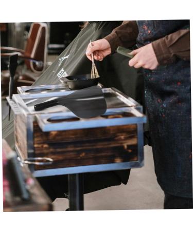 2 pi ces pour Visage Coiffeur avec Poign e Bouclier Plastique Hairspray Confortable pour Salon et Coupe de Cheveux Lot de Noir - Buy Online on GoSupps.com