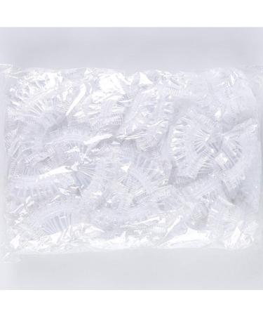 LIUJZZJ 100 Pack Transparent Disposable Earmuffs Waterproof Ear Covers for Hair Dye & Shower Protection - Buy Online on GoSupps.com