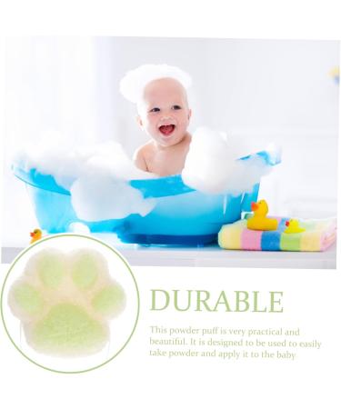 Beavorty Baby Facial Foam Sponge Bath Body Bath Sponge sponges for Cleaning Foam loofah Sponge Baby Powder Talc- Baby Powder Cornstarch face Sponge Body wash Toddler - Buy Online on GoSupps.com