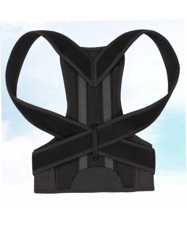 Buy Gatuida Hunchback Posture Belt for Men - Lumbar Support & Corrector Brace | Adjustable Orthotics | Black 31X26.5CM - Buy Online on GoSupps.com