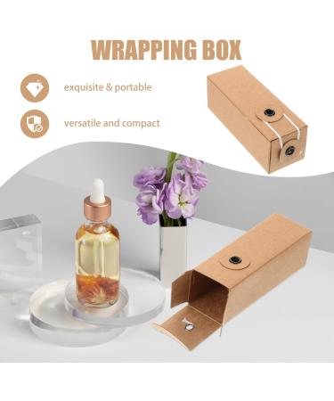 FOMIYES 12pcs Rectangle Lipstick Boxes - Kraft Paper Lip Gloss & Essential Oil Packaging - Reusable Lip Balm & Mascara Tube Cases - Buy Online on GoSupps.com