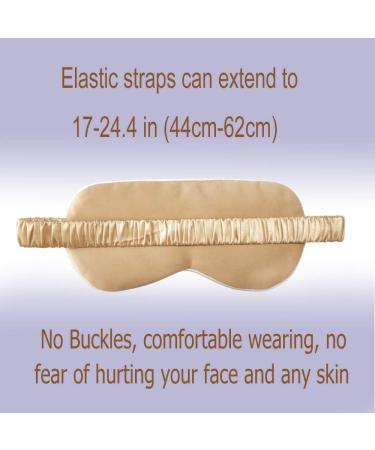 Premium Copper Sleep Mask - Anti-Aging Eye Mask for Dark Circles & Dry Eyes | Super Soft Blackout Design with Elastic Band - Buy Online on GoSupps.com