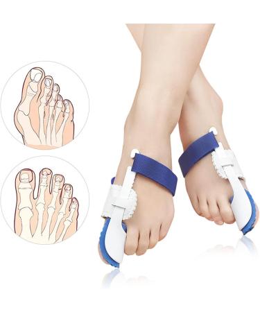 Buy Generic Bunion Corrector & Splints for Hallux Valgus Relief | Adjustable Big Toe Protector Kit (White One Size) - International Shipping Available - Buy Online on GoSupps.com