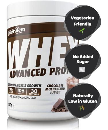 Per4m Whey Protein Chocolate Mochaccino 900g - Buy Online on GoSupps.com