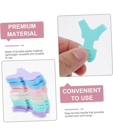 50 Pcs Y-Shaped Eyelash Brushes - Professional Eyelash Grafting Tools & Lash Lift Comb - Perfect for Eyelash Extension & Cleaning - Buy Online on GoSupps.com