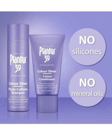Dr AS Plantur 39 Purple shampoo and conditioner set improved silver shine for bleached and gray hair prevents and reduces hair loss and supports hair growth 1 x shampoo 250 ml 2 x conditioner 150 - Buy Online on GoSupps.com