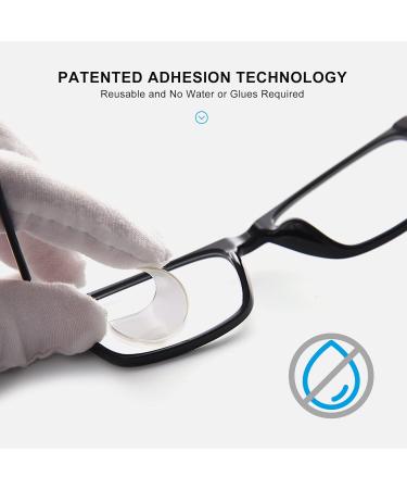 OKH Stick-on Reading Glasses - 2.5x Bifocal Lenses for Sunglasses & Safety Goggles | International Shipping Available - Buy Online on GoSupps.com