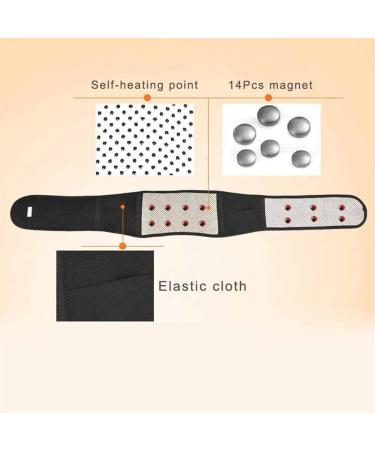 Adjustable Lumbar Support Belt for Men & Women | Tourmaline Magnetic Therapy | XL Back Support & Massage - Buy Online on GoSupps.com