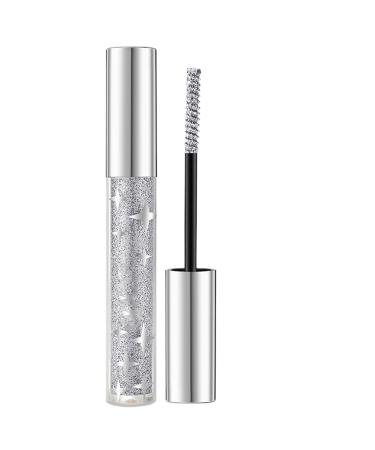 Weqizuerqi 3X 5g Glitter Mascara Glitter Mascara Eyeshadow Waterproof Mascara Thick & Shiny Eyelash Curling Volumizing Lengthening Mascara Shiny Colorful Mascara