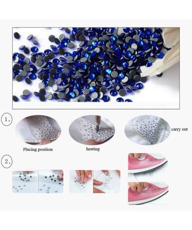 Dowarm Hotfix Crystal Rhinestones - Sapphire Blue SS20 1440PCS for Crafts & Clothes Decoration - Buy Online on GoSupps.com
