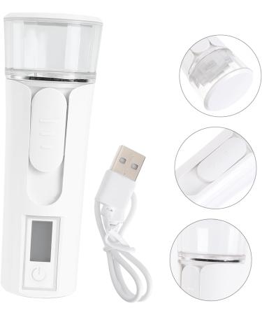 Ipetboom 1pc Mini Nano Facial Mister Portable Handheld Moisturizing Atomizer for All Skin Types Lightweight Hydrating Sprayer for Makeup Refresh and Skin Care White - Buy Online on GoSupps.com