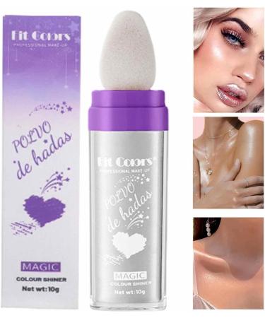 Highlighter Makeup - Patting Body Face Highlighter Stick - Glow in The Dark and Sunshine Make Up Easy to Apply Shimmer Powder for Face Neck - Buy Online on GoSupps.com
