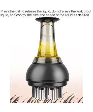 Anti Hair Loss Scalp Care Tool | Easy Use Liquid Dispenser & Massager | Hair Care Accessory - White - Buy Online on GoSupps.com