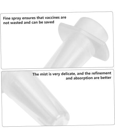 JEWEDECO Pyrantel Pamoate Nose Poultry Moisturizing Make Up Kit - White 10pcs Insemination Kit for Women - Buy Online on GoSupps.com