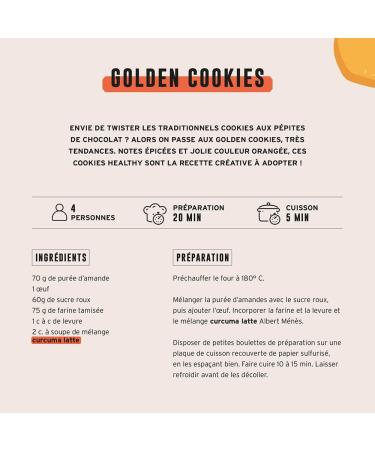 Turmeric Latte Mix - Exclusive Vegan Recipe - Powdered Drink with Turmeric Ginger Cinnamon and Pepper - Golden Milk - Buy Online on GoSupps.com