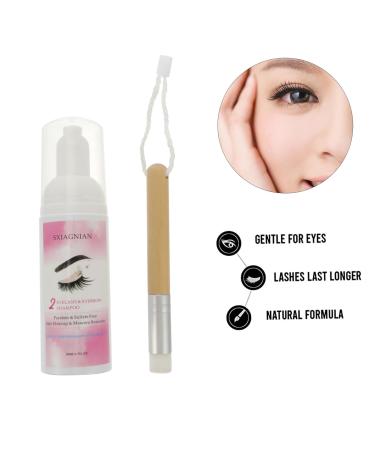 Buy Balacoo 3pcs Eyelash Cleansing Mousse & Makeup Remover | 2-in-1 Lash Cleaner & Mascara Shampoo for Perfect Eye Makeup Removal - International Shipping Available - Buy Online on GoSupps.com