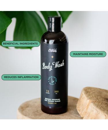 O Douds All Natural Body Wash - Vegan & Plant-Based for Men & Women | Eucalyptus & Sage Scent | Jojoba Oil Aloe Vera & More - 12 oz - Buy Online on GoSupps.com