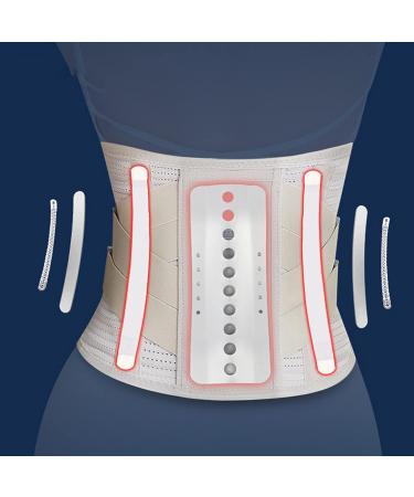 Lordosis Support Traction Orthesis Waist Trainer Belt - Self-Warming Breathable Mesh for Lumbar Spine Pain Relief (L/XL) - Buy Online on GoSupps.com