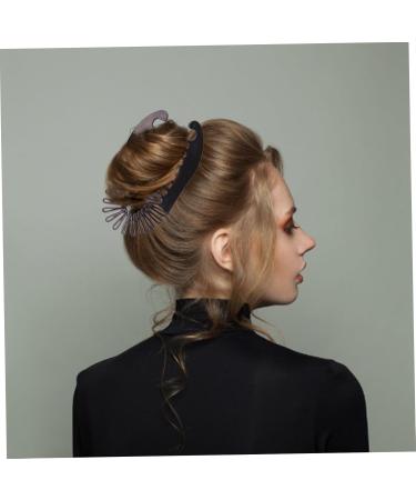 Banana Clip 4PCS Banana Clips Hair Adjustable Flexible Portable Pp Solid Banana Hair Clips for Women Styling Banana Comb for Thick Hair Ponytail - Buy Online on GoSupps.com