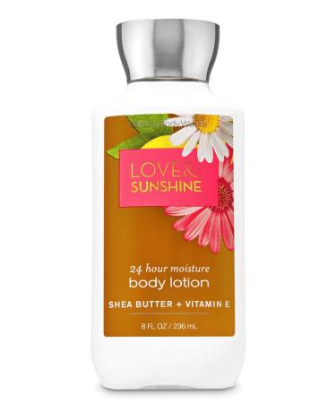 Bath & Body Works Signature Collection Love & Sunshine Super Smooth Body Lotion (8 oz.)