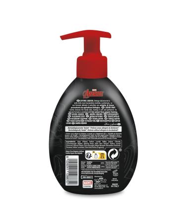 Naturaverde Kids Marvel Avengers Liquid Soap - Captain America | Organic Children s Soap with Marigold & Chamomile Extracts - 250ml - Buy Online on GoSupps.com