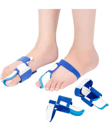 Alinzo Bunion Splint (2PCs) - Orthopedic Corrector for Hallux Valgus | Day & Overnight Big Toe Support for Men & Women - Buy Online on GoSupps.com