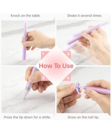 yeeplant 3D Nail Art Painting Pens in 12 Colors Acrylic Marker for DIY Nail Designs Manicure Tools for Dots and Stripes Ideal Beauty Gifts for Women and Girls - Buy Online on GoSupps.com