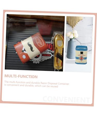 Buy Tidalo Mini Container - 2 Pack Blade Recycling Box for Safe Eyebrow Razor & Waste Blade Storage | Eco-Friendly Solution - Buy Online on GoSupps.com