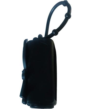 Hero Inspired Cute Hand Sanitizer Holder for Backpack - 1 oz Bottle Case (Black) - Buy Online on GoSupps.com