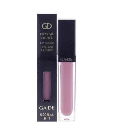 GA-DE Crystal Lights Lip Gloss 829 - Enriched with Light-Reflecting Crystal Pearls - Smooth Silky Rich Color - Moisturizes and Adds Shine - 0.2 oz