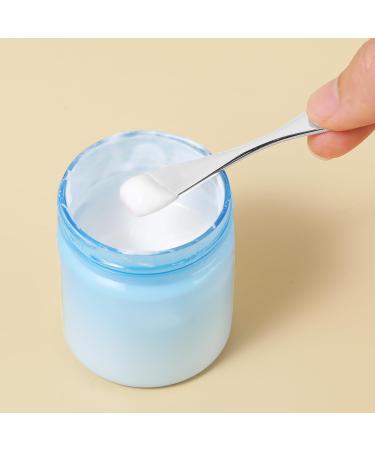 Sibba Mini Spoon Face Spatula Makeup Small Skincare For Cosmetics Mask Make Up Tool Beauty Skin Care Lotion Cosmetic Facial Spatulas Cream Product Moisturizer Applicator Tiny Scoop Lip Scooper Silver - Buy Online on GoSupps.com