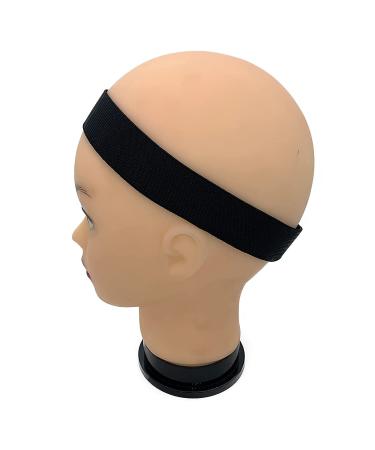 2 Pcs Black Elastic Bands for Wig Lace Melting - Edge Wrap, Lace Front Melt Band for Lace Wigs - Buy Online on GoSupps.com