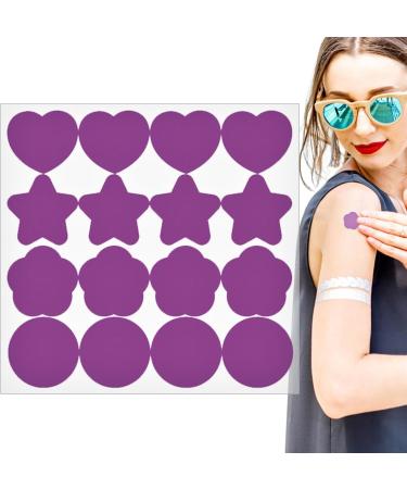  Paodduk UV stickers for sunscreen UV detection stickers UV detection sticker sun protection reminder - sun protection test 16 color-changing stickers for - Buy Online on GoSupps.com