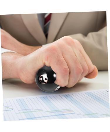 Fomiyes 4-Piece Metal Massage Globe Stress Balls - Hand Roller Massage Tool for Stress Relief & Exercise - Buy Online on GoSupps.com