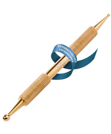 REMOS acupressure pen & meridian pen brass length 10 cm ball 1.5/3.5 mm