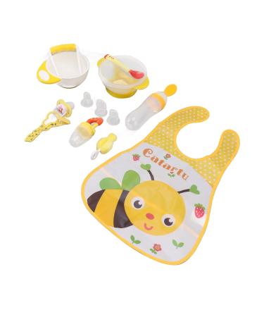 Compact Safe Baby Feeding Set - Space-Saving PP-Silicon Eating Cards for Toddlers | Perfect for Home & Travel - Relief for Discriminative Eating - Buy Online on GoSupps.com