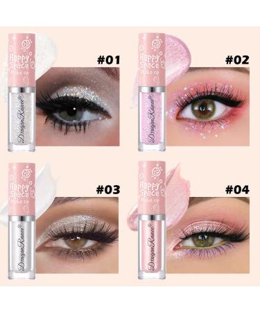 AMY'S DIARY 8-Color Liquid Shimmer Eyeshadow Kit - High Pigment Glitter Gel for Long-Lasting Dimensional Beauty - A01 - Buy Online on GoSupps.com