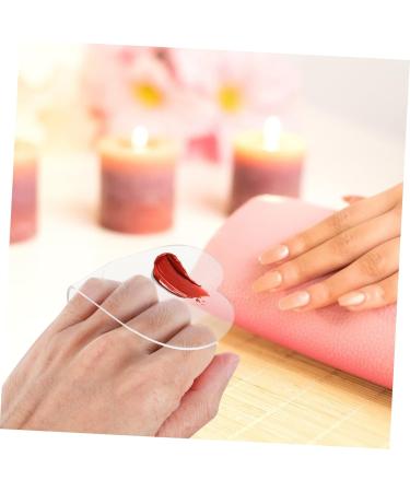  FOMIYES FOMIYES 3 Transparent Acrylic Makeup Mixing Palettes for Manicure Handheld Palettes Colors of Foundations Body Creams - Buy Online on GoSupps.com