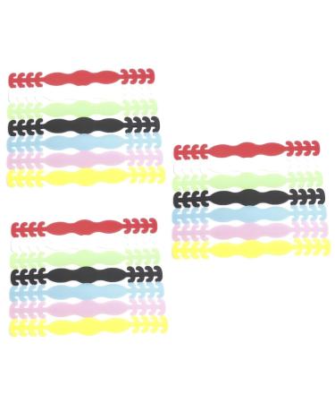 Gleavi 45 pc oral muffle belt extension hook for earring ear protection tape ear cable extension buckle extension hooks for ears ear protection hooks child adult handle 16.5x2cmx3pcs