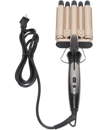 5 Barrel Curling Iron Wand | Digital Display Hair Crimper | 15 Temp Settings for Long Lasting Waves | Durable ABS & Aluminum - Buy Online on GoSupps.com