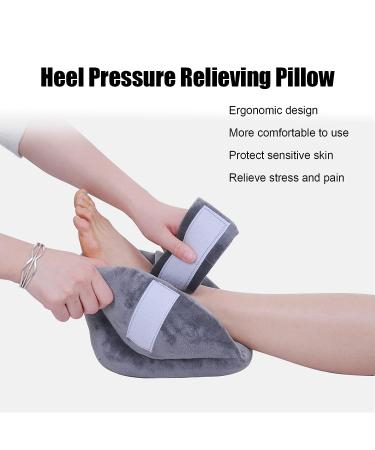 Comfortable Heel Protector Pillow for Bed | Foot Support Cushion for Pressure Relief & Bed Sores | Medical Grade Foam - Buy Online on GoSupps.com